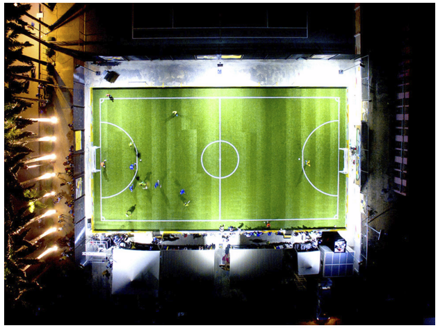 Africa’s 1st Solar & Kinetic Powered Soccer Pitch